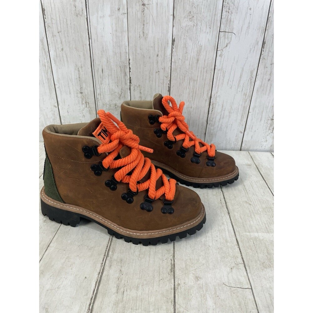 TIMBERLAND A67XY NINA CHANEL ABNEY X  '78 HIKER BOOT A8519 -Youth Sz 3.5 EU 35.5